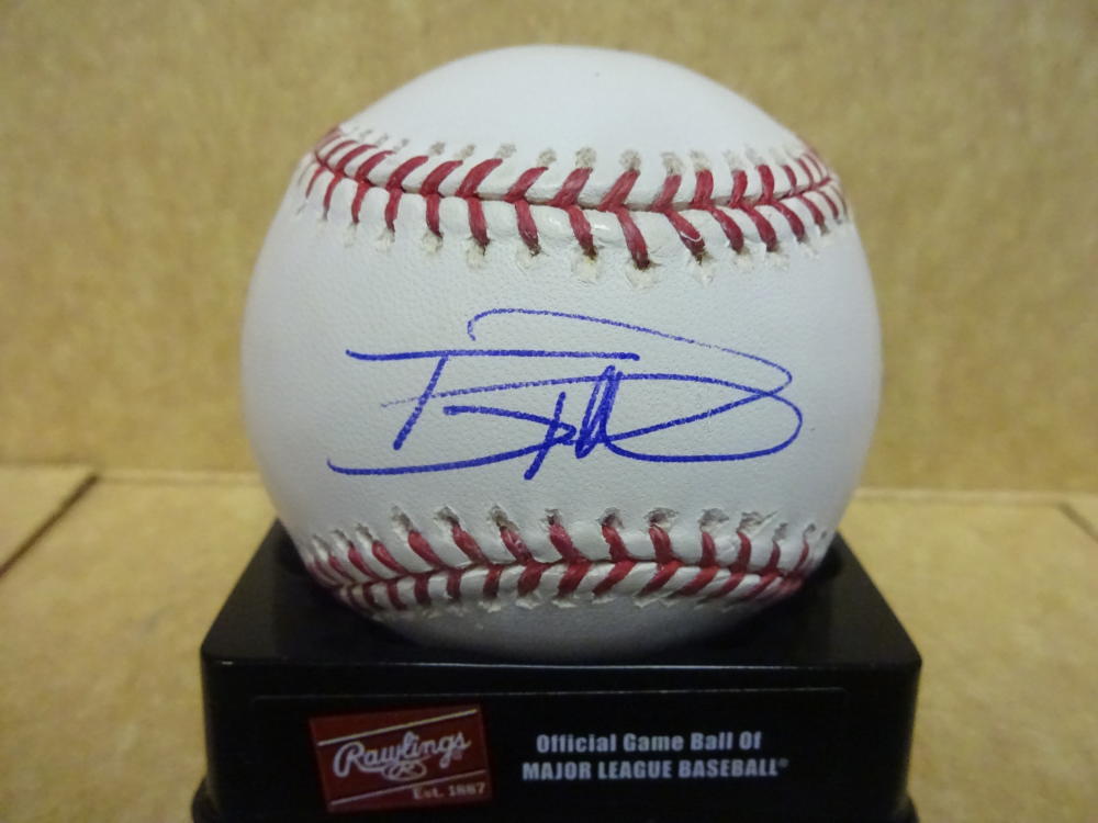 TROY PATTON ASTROS/ORIOLES/PADRES SIGNED M.L. BASEBALL W/COA