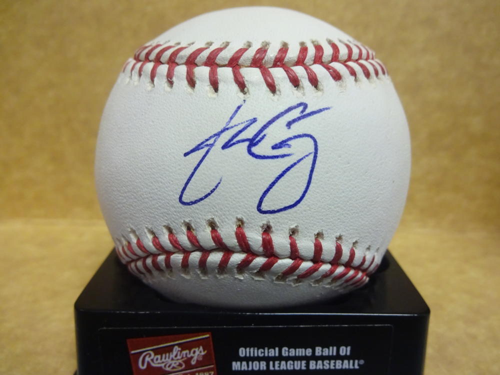 FERNANDO CORTEZ RAYS/ROYALS SIGNED M.L. BASEBALL W/COA