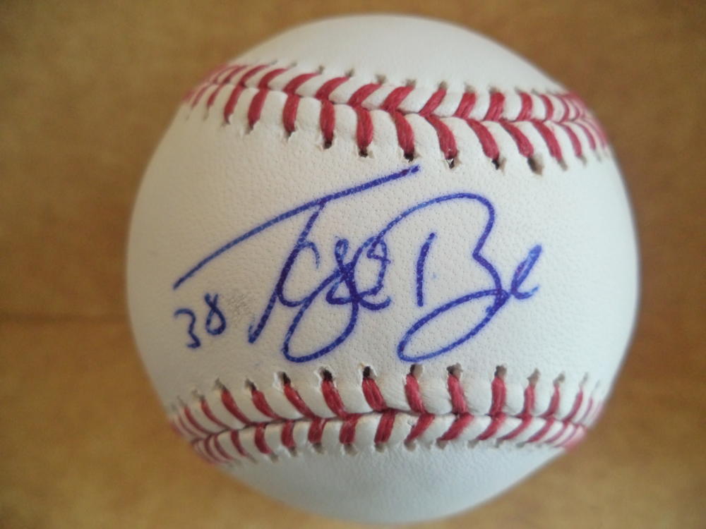 TYLER BEEDE SAN FRANCISCO GIANTS SIGNED AUTOGRAPHED M.L BASEBALL COA A COLLECTIBLE MEMORABILIA