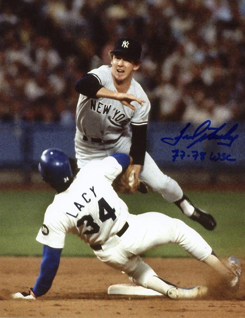 FRED STANLEY 77-78 WSC NEW YORK YANKEES SIGNED AUTOGRAPHED W/COA