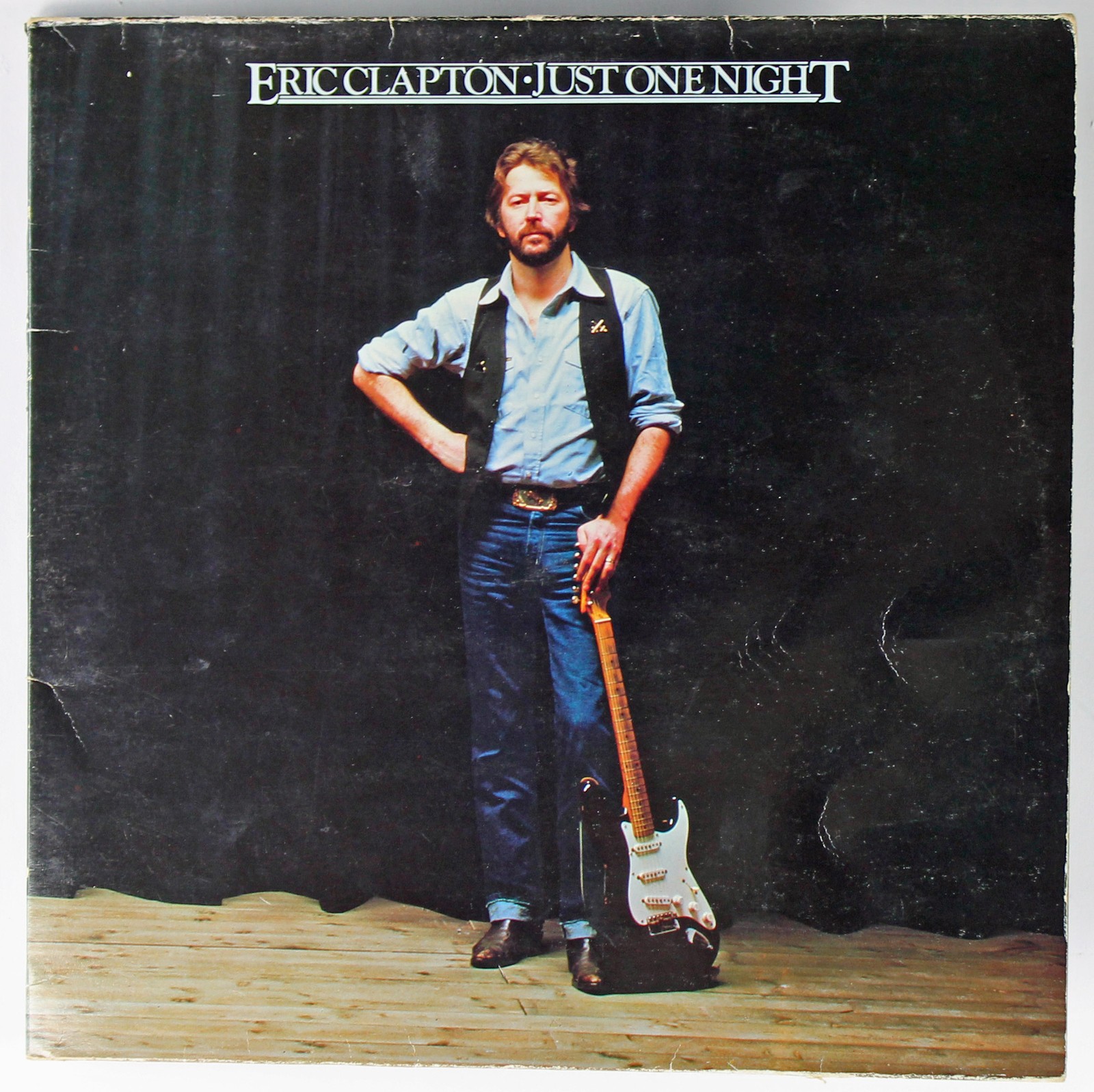 ERIC CLAPTON AUTHENTIC SIGNED ‘JUST ONE NIGHT’ ALBUM COVER PSA/DNA #AA01978 COLLECTIBLE MEMORABILIA