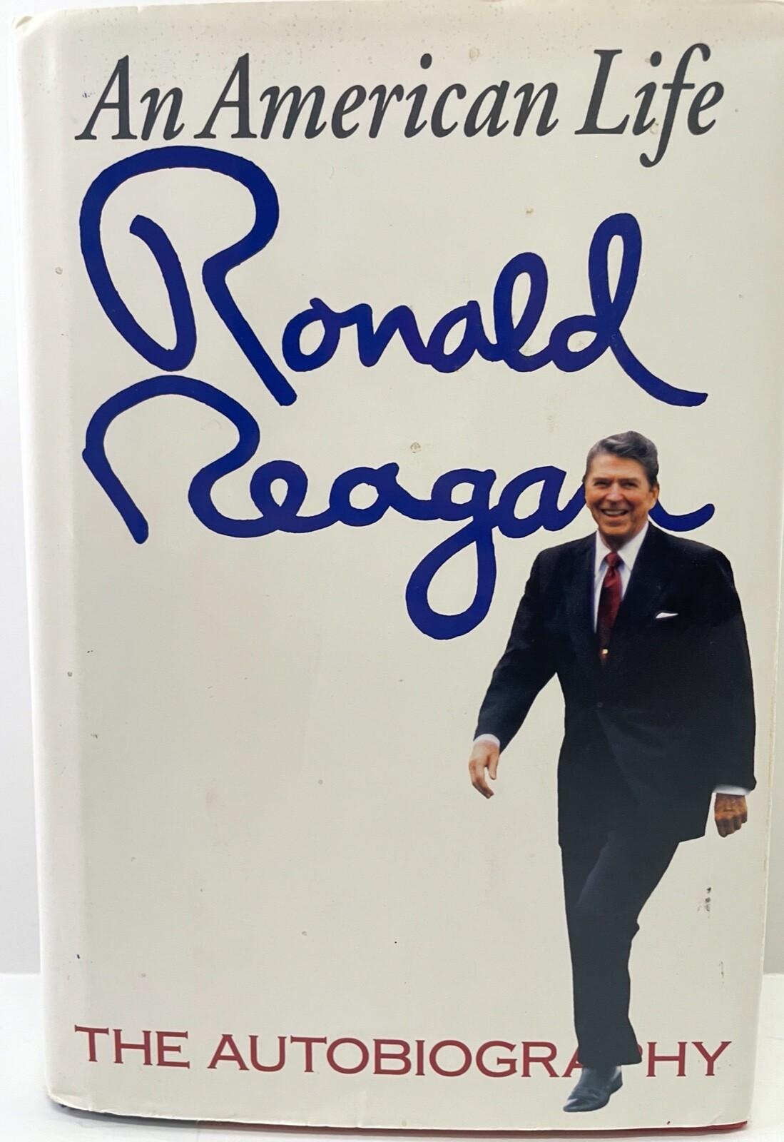RONALD REAGAN SIGNED AUTOGRAPH AUTOBIOGRAPHY AN AMERICAN LIFE FIRST EDITION JSA COLLECTIBLE MEMORABILIA