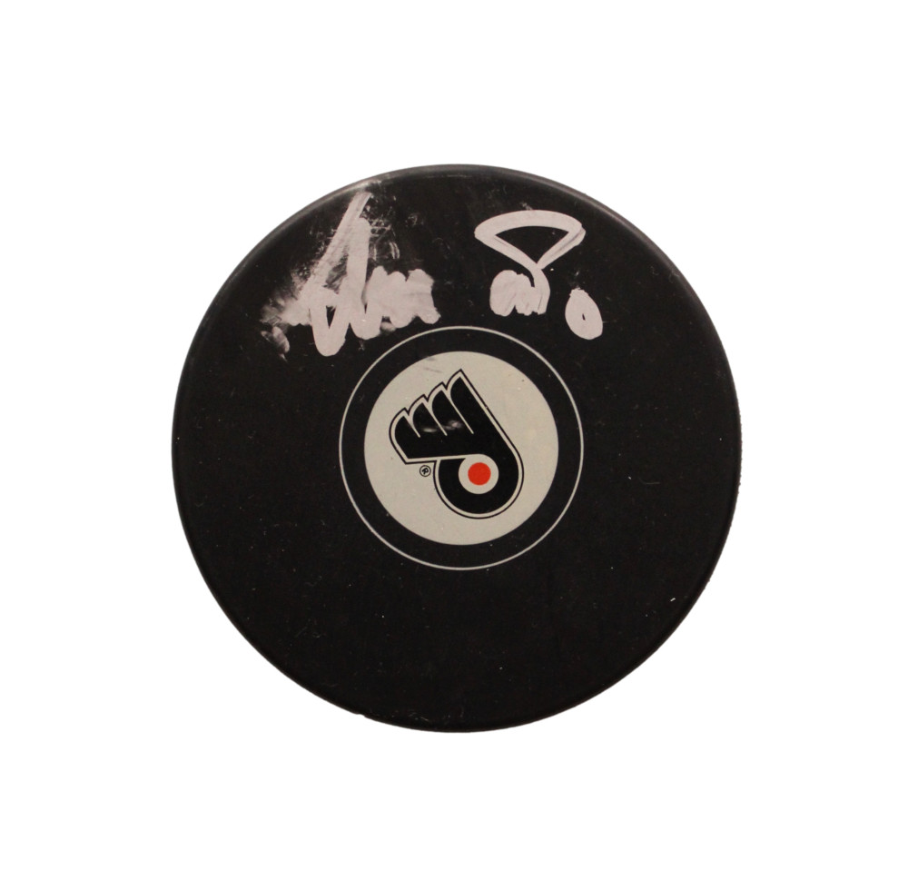 TREY ANASTASIO SIGNED AUTOGRAPH PHILADELPHIA FLYERS HOCKEY PUCK PHISH JSA COA