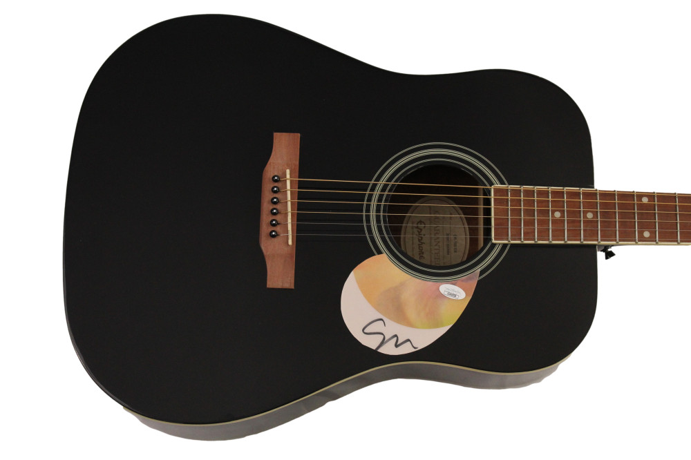 SHAWN MENDES SIGNED AUTOGRAPH GIBSON EPIPHONE ACOUSTIC GUITAR - ILLUMINATE JSA