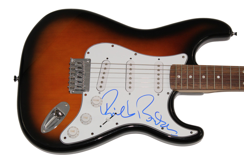 RICHARD BRANSON SIGNED AUTOGRAPH FENDER ELECTRIC GUITAR - VIGRIN GALACTIC JSA