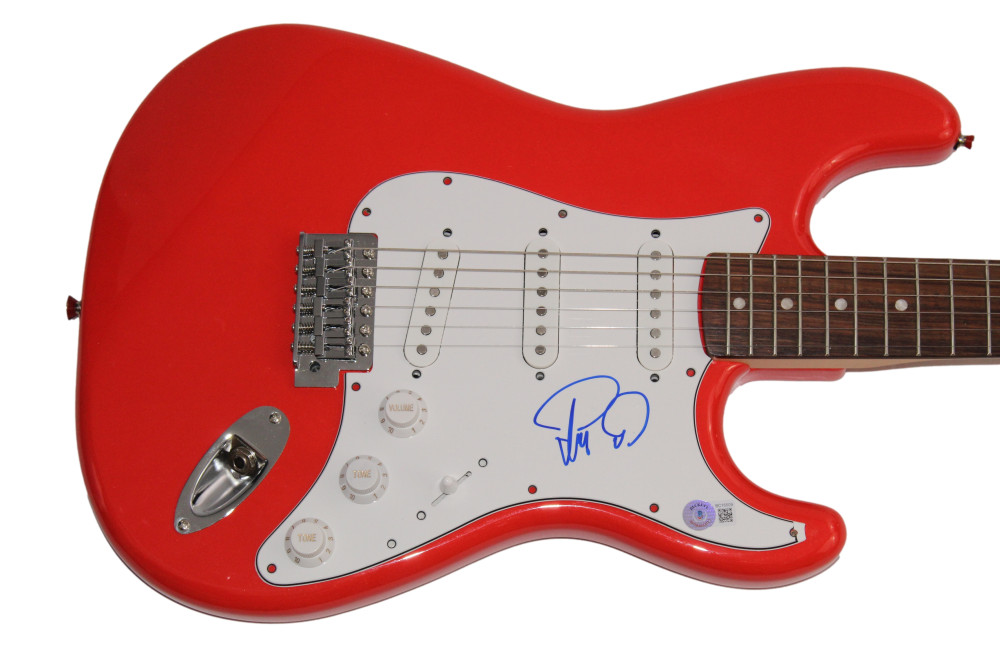 TREY ANASTASIO SIGNED AUTOGRAPH FENDER ELECTRIC GUITAR - PHISH BECKETT COA