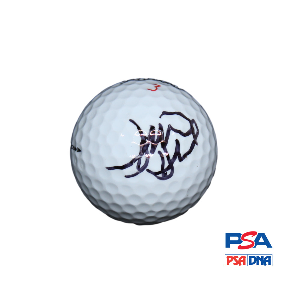 DAVID DUVAL SIGNED AUTOGRAPH GOLF BALL - 2001 BRITISH OPEN CHAMPION - PSA COA