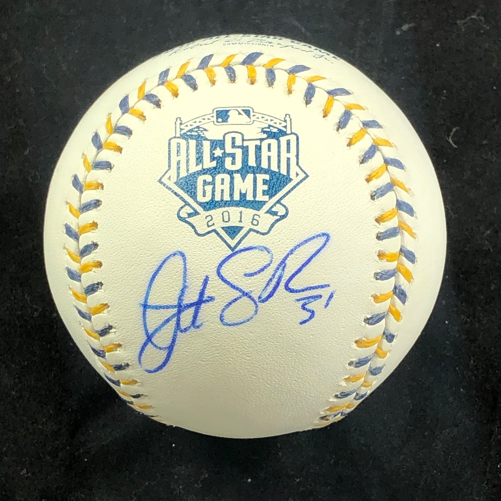 Danny Salazar Signed 2016 All Star Baseball PSA/DNA Cleveland Indians Autographe