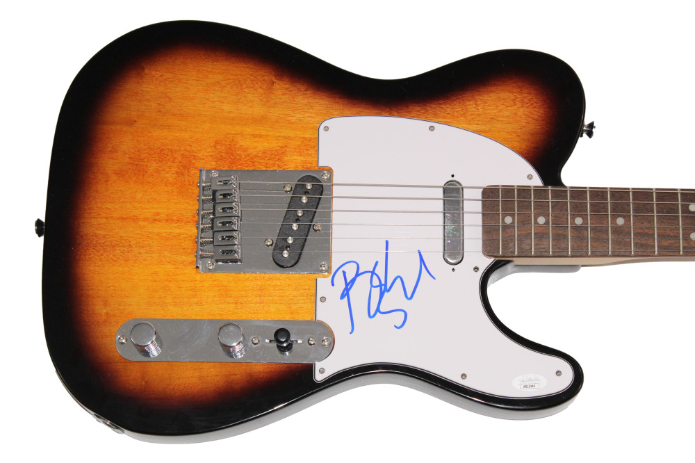 BARRY MANILOW SIGNED AUTOGRAPH FENDER TELECASTER GUITAR - THIS ONE'S FOR YOU JSA