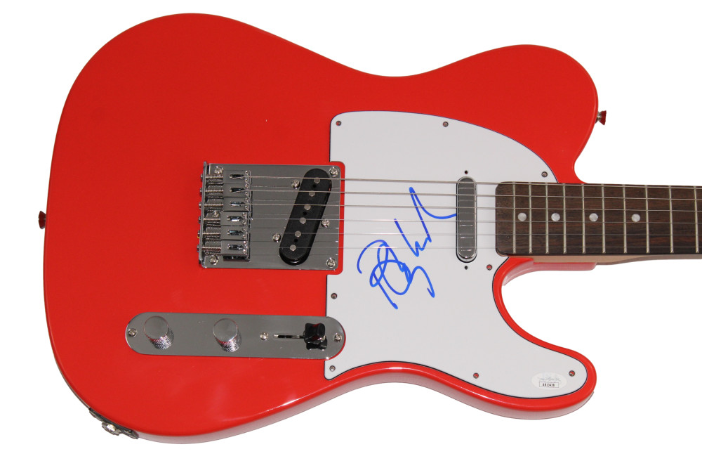 BARRY MANILOW SIGNED AUTOGRAPH ELECTRIC GUITAR TRYIN TO GET THE FEELING W/ JSA