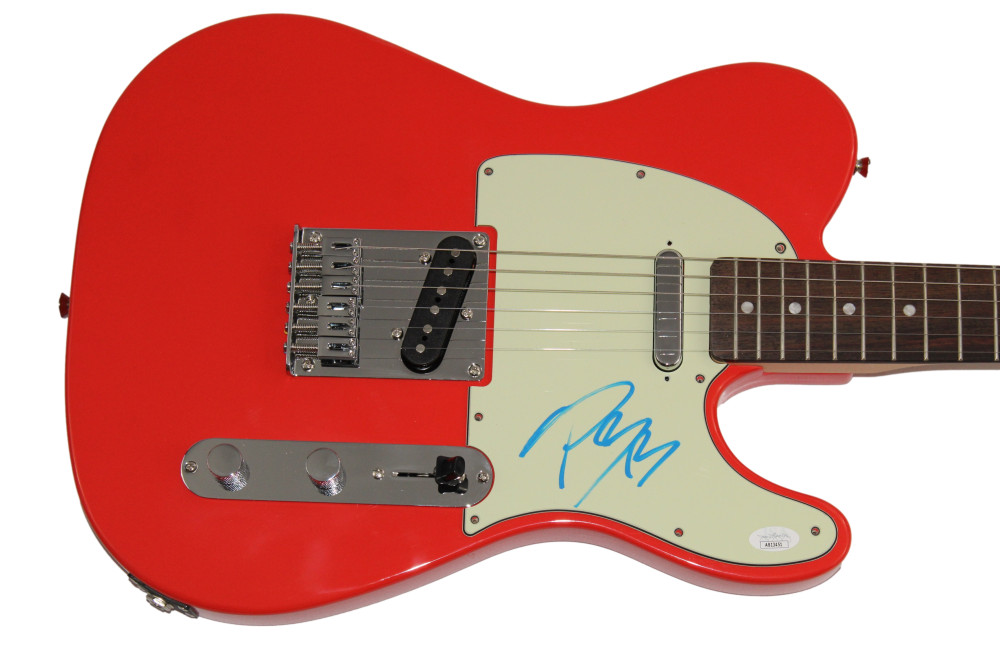 POST MALONE SIGNED AUTOGRAPH FENDER TELECASTER GUITAR - HOLLYWOOD'S BLEEDING JSA