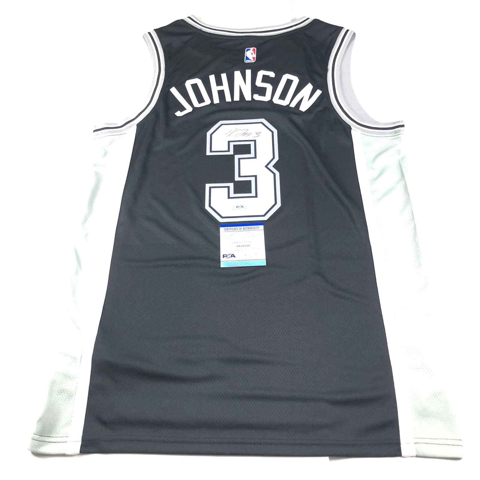 Keldon Johnson signed jersey PSA/DNA San Antonio Spurs Autographed