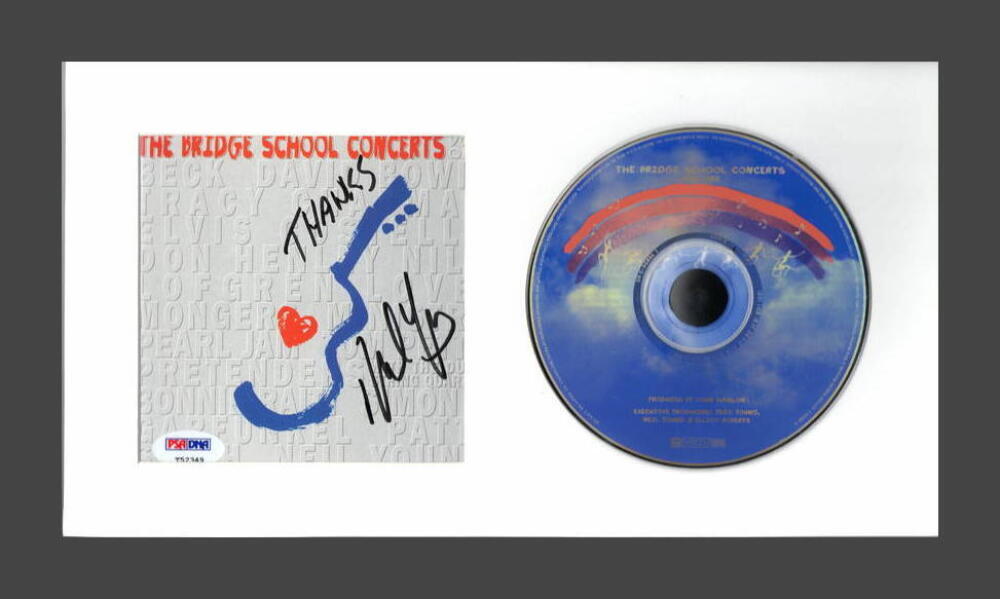 NEIL YOUNG SIGNED AUTOGRAPH FRAMED CD DISPLAY - READY TO HANG! CSNY w/ PSA COA