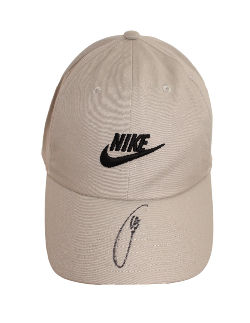 CARLOS ALCARAZ SIGNED AUTOGRAPH NIKE TENNIS HAT CAP WORLD #1 US OPEN CHAMP JSA