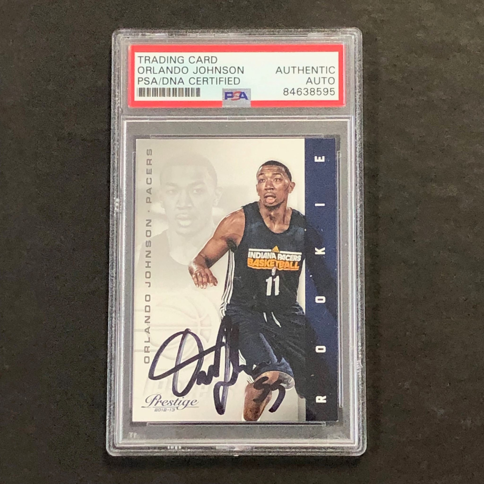 2012-13 Panini Prestige #232 Orlando Johnson Signed Card AUTO PSA Slabbed RC Pac