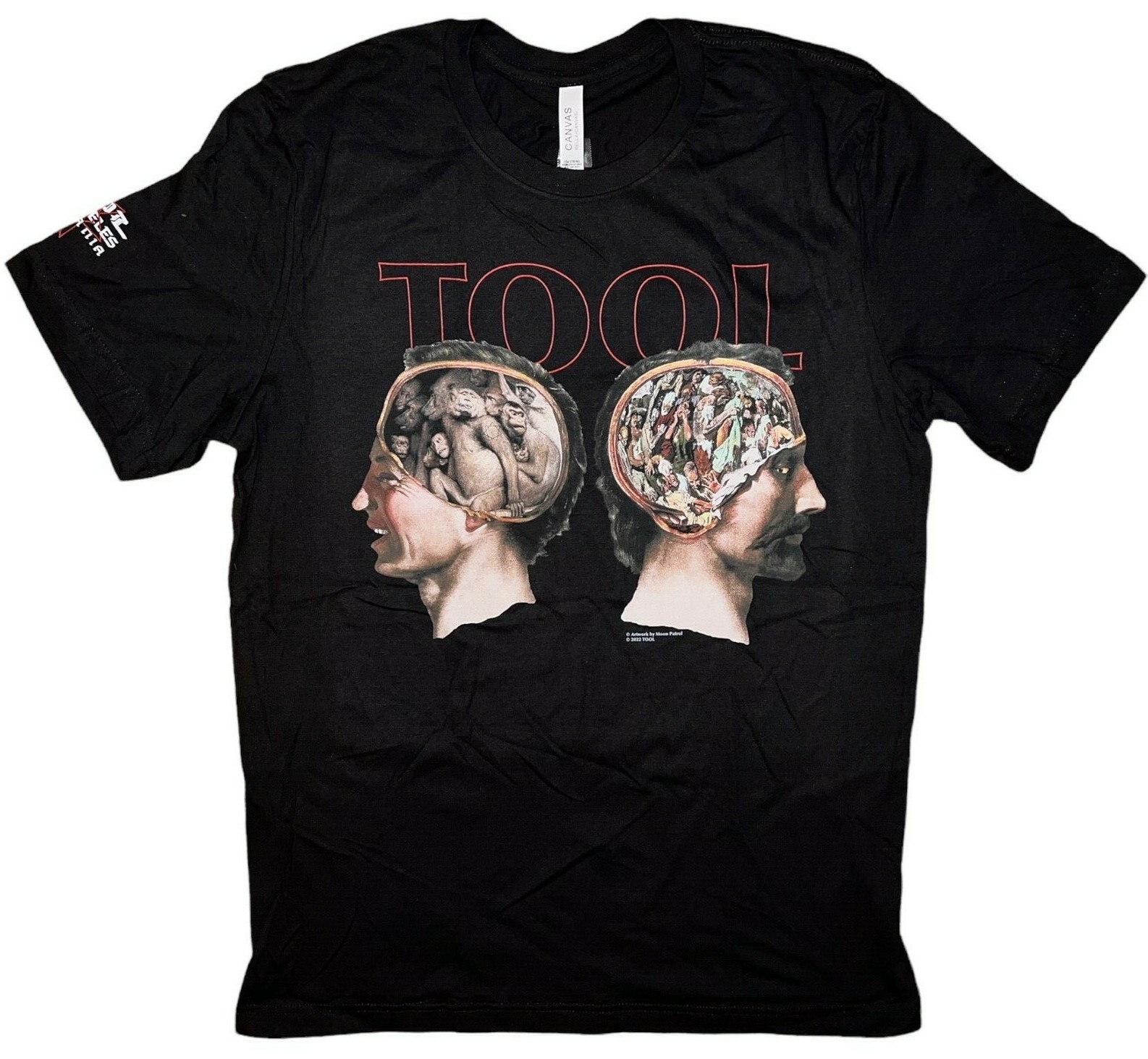 2022 TOOL DALLAS SHIRT TOUR XXL 2XL 1/31/22 MOON PATROL POSTER