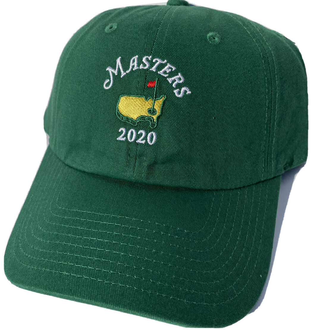 2020 MASTERS GREEN COTTON SLOUCH HAT AUGUSTA NATIONAL GOLF NEW