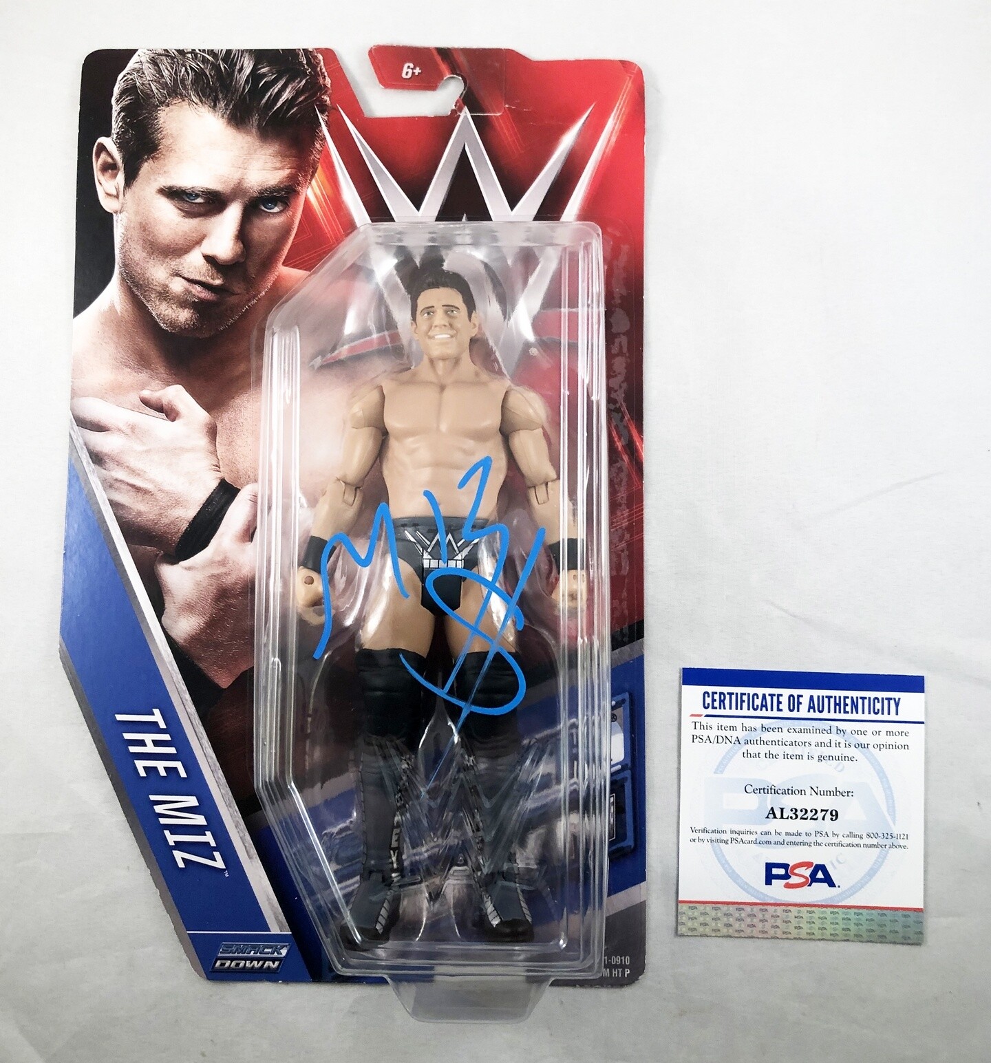 The Miz Signed Figurine WWE Intercontinental Champion COA