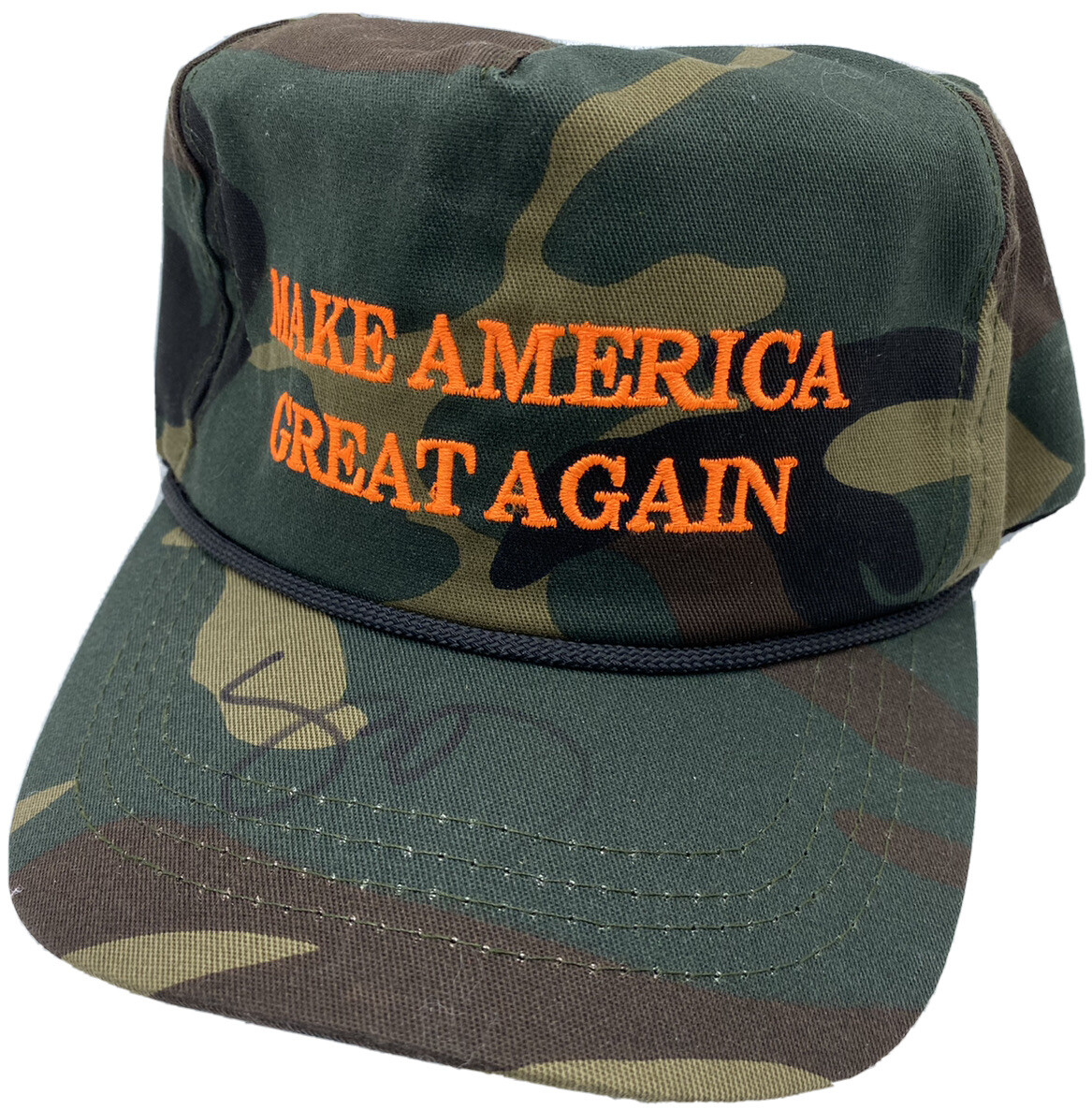 MIKE PENCE SIGNED AUTOGRAPHED KEEP AMERICA GREAT AGAIN HAT DONALD TRUMP VP JSA !