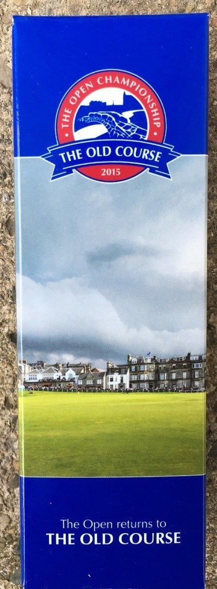 NEW (3) 2015 OFFICIAL BRITISH OPEN (THE OLD COURSE) GOLF BALLS CALLAWAY