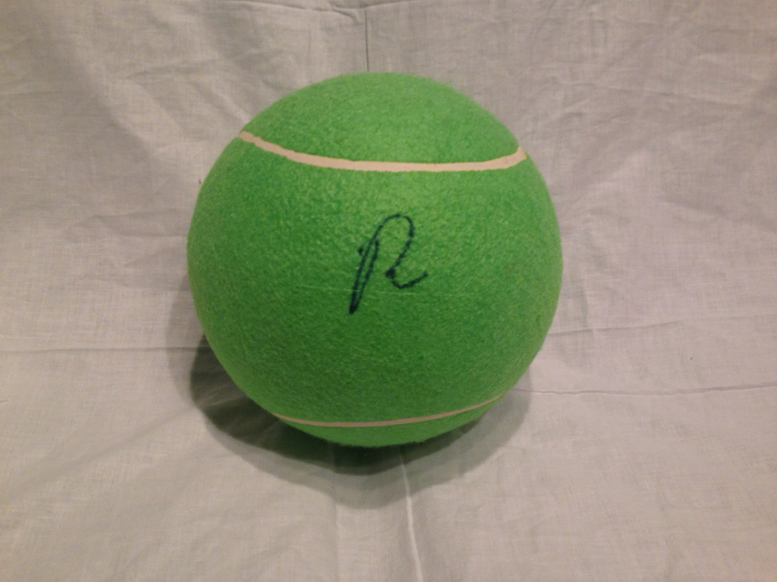 PETE SAMPRAS SIGNED TENNIS BALL US OPEN WIMBLEDON GRAND SLAM TENNIS LEGEND