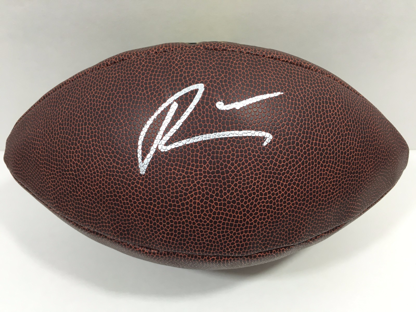 Robert Nkemdiche SIGNED AUTOGRAPHED FOOTBALL OLE MISS MISSISSIPPI NFL W/ COA !