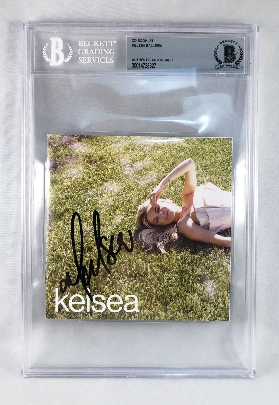 Kelsea Ballerini Signed CD Cover Beckett BAS COA