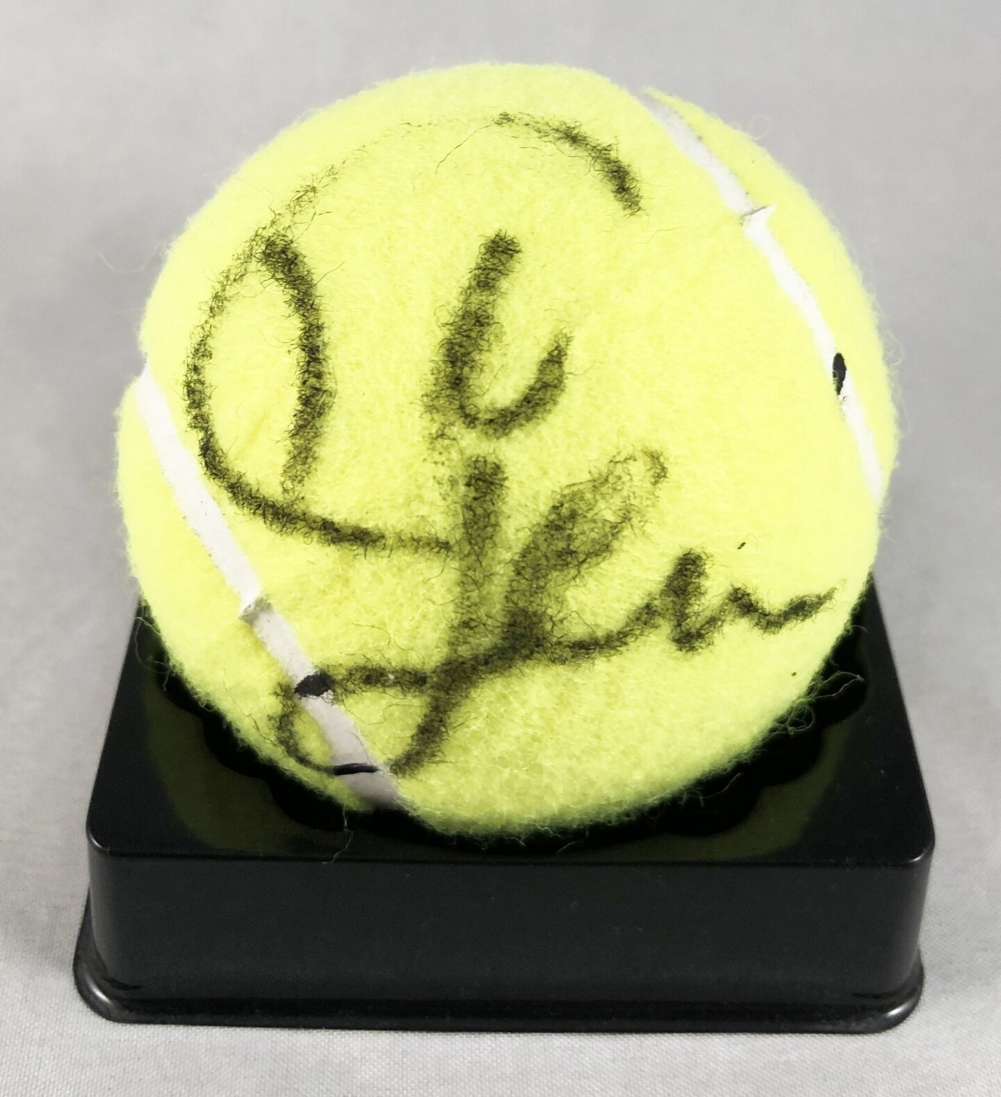 Eugenie Bouchard Signed Tennis Ball COA