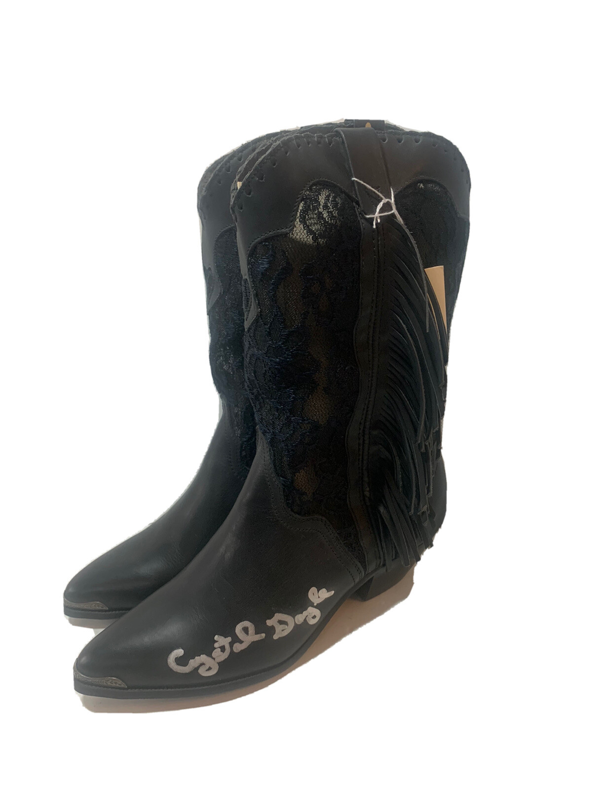 Crystal Gayle Dual Signed Autographed Acme Cowboy Boots Beckett Certified READ