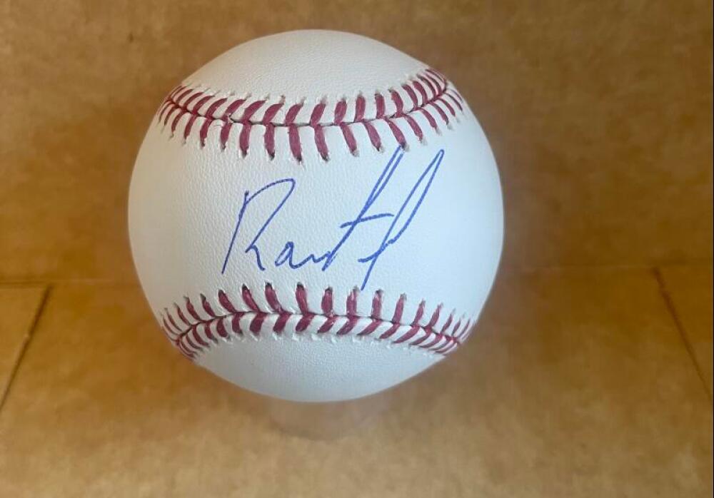 RAMIEL TAPIA TORONTO BLUE JAYS SIGNED AUTOGRAPHED M.L. BASEBALL BAS AUTHENTICATE