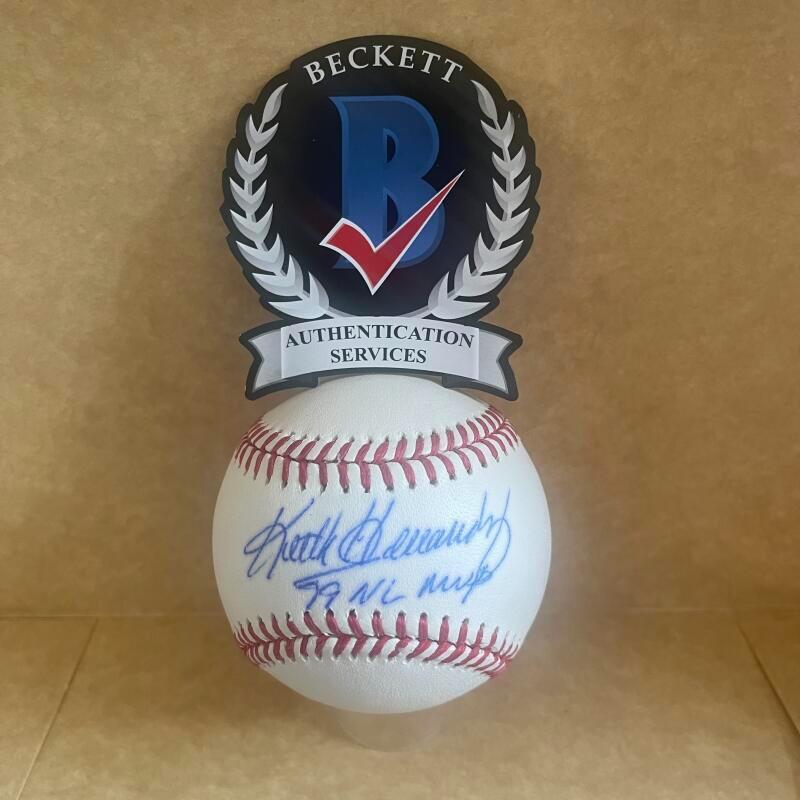 KEITH HERNANDEZ' 79 NL MVP CARDINALS SIGNED AUTO M.L. BASEBALL BAS AUTHENTICATED