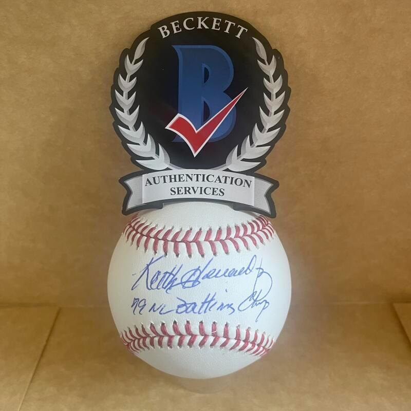 KEITH HERNANDEZ 79 NL BATTING CHAMP SIGNED AUTO M.L. BASEBALL BAS AUTHENTICATED