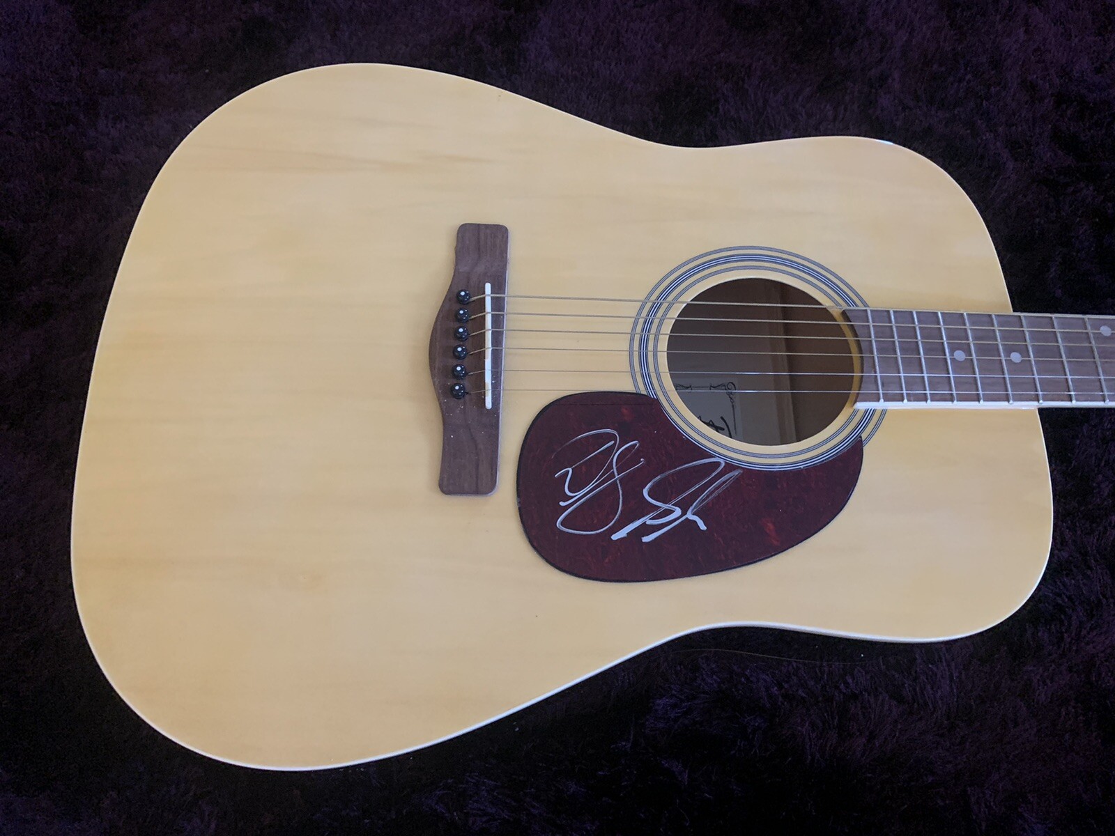 Dan & Shay Signed Autographed Acoustic Guitar PSA BAS Guaranteed