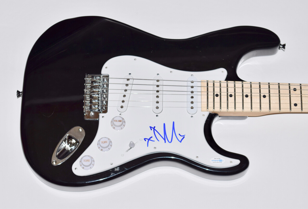 Tim McIlrath Signed Autographed Electric Guitar Rise Against ACOA COA