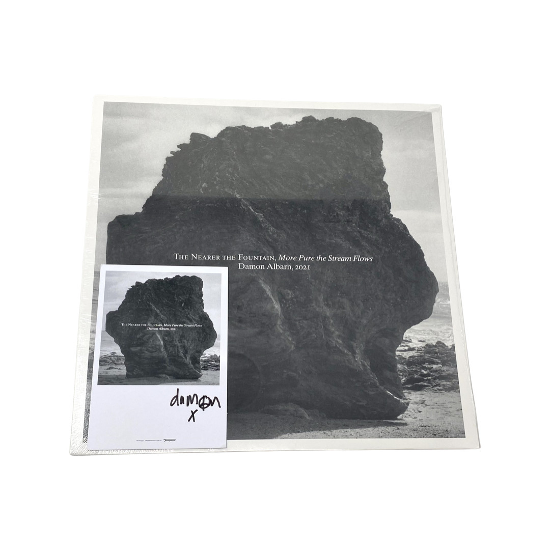 Damon Album Nearer The Mountain More Pure Stream Flows Vinyl + Signed Card COA
