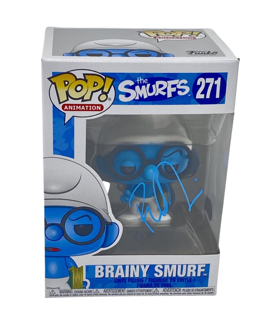 Fred Armisen Signed Autographed Brainy Smurf The Smurfs Funko Pop Beckett COA