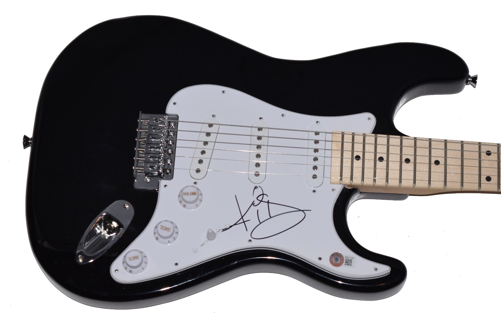 Christopher Reid Signed Autograph Electric Guitar Kid N Play Hip Hop Beckett COA