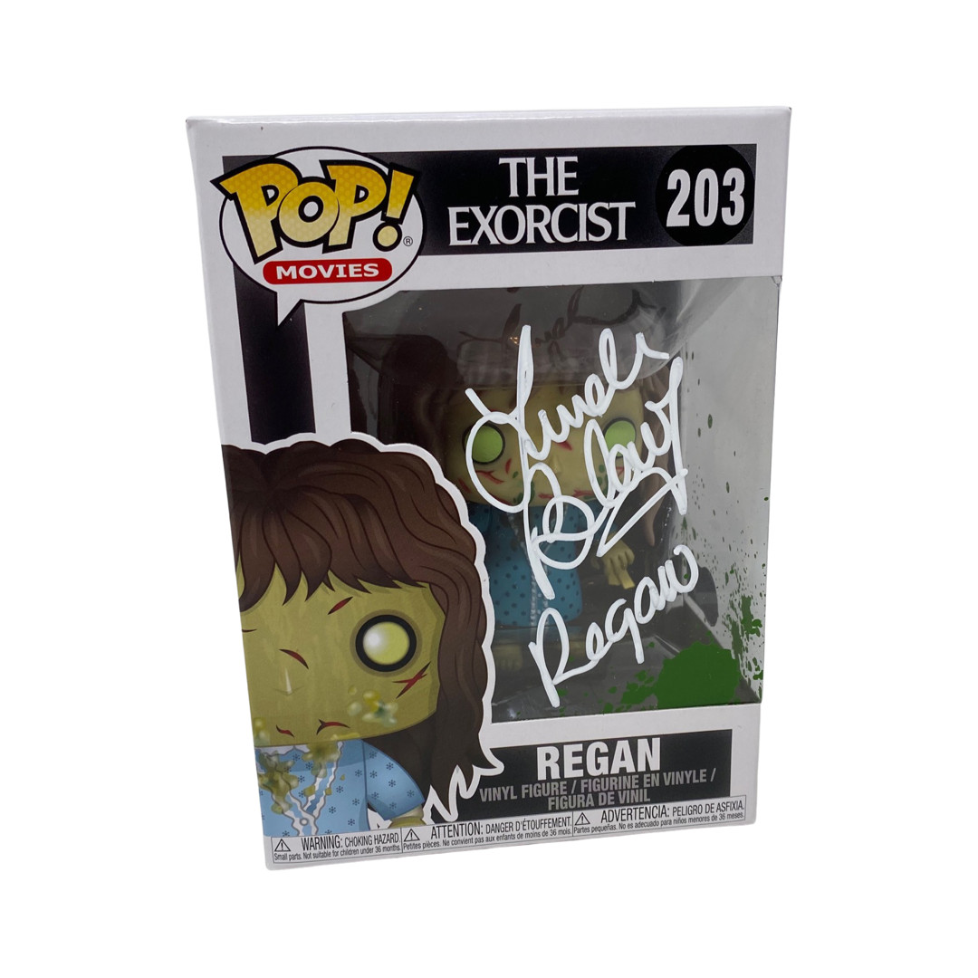 Linda Blair Signed Autograph The Exorcist Funko Pop Figure Regan Beckett BAS COA