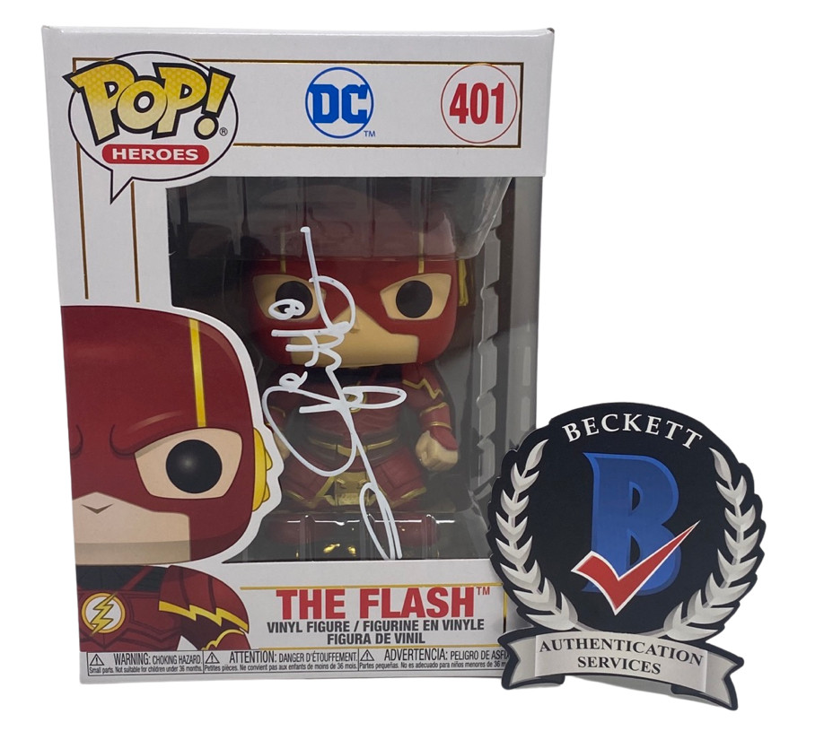 Andy Muschietti Signed Autographed The Flash #401 Funko Pop Director Beckett COA