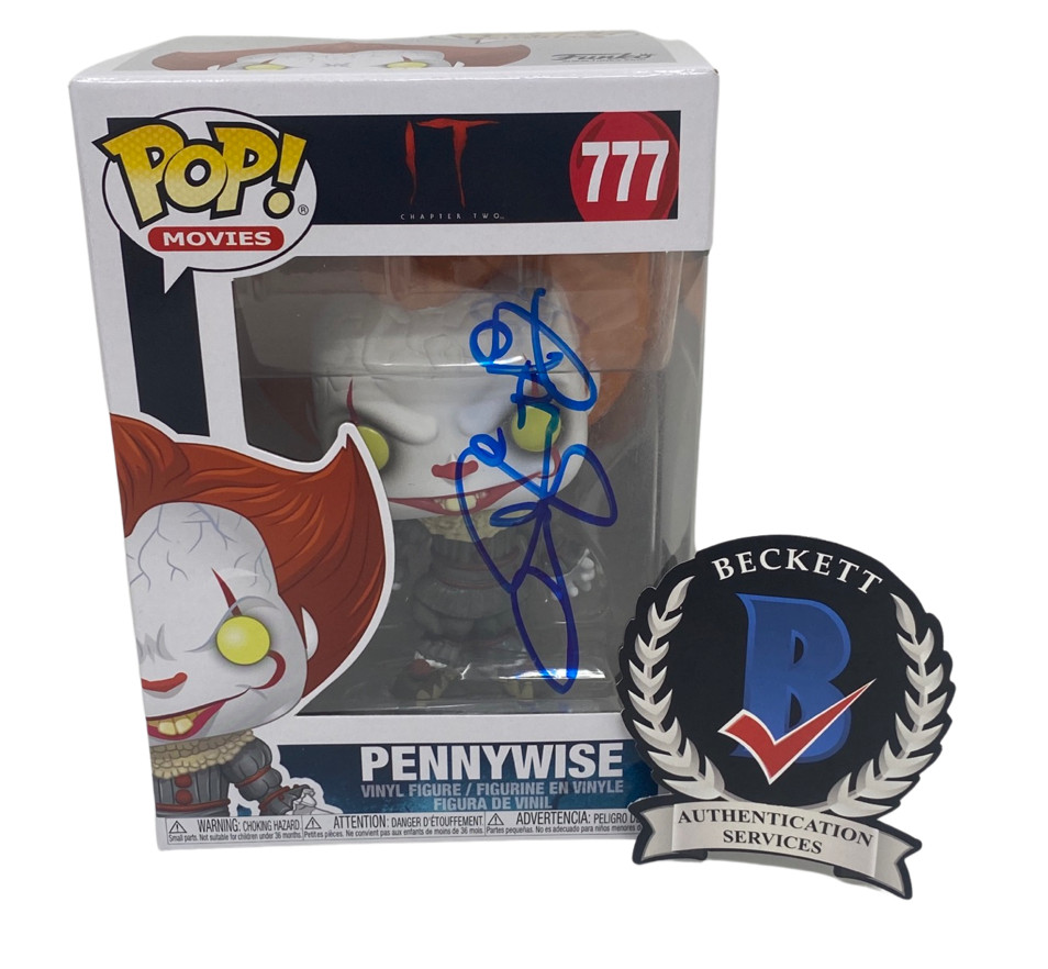 Andy Muschietti Signed Autographed Pennywise IT Funko Pop 777 Horror Beckett COA