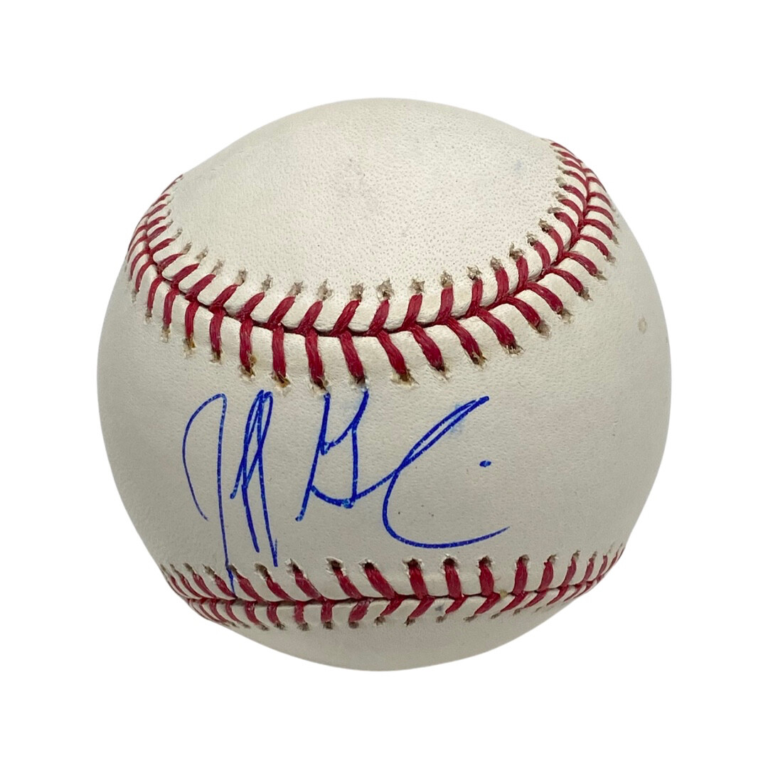 Jeff Garlin Signed Autographed MLB Baseball Curb Your Enthusiasm Beckett COA