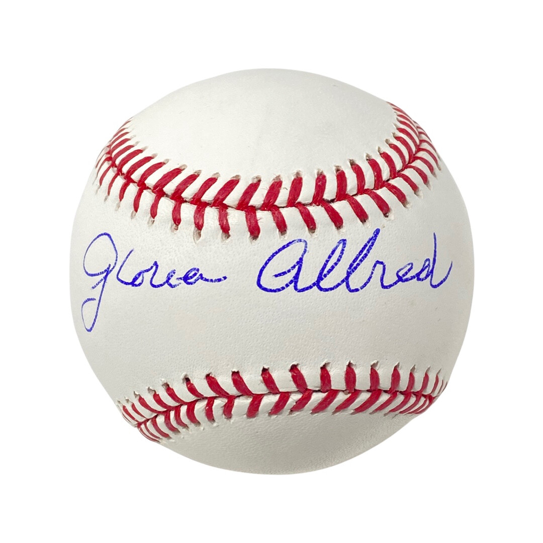 Gloria Allred Signed MLB Baseball Civil Women's Rights Attorney Beckett COA