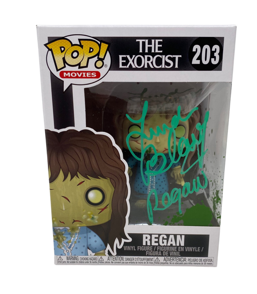 Linda Blair Signed Autographed The Exorcist Funko Pop Figure Regan Beckett COA
