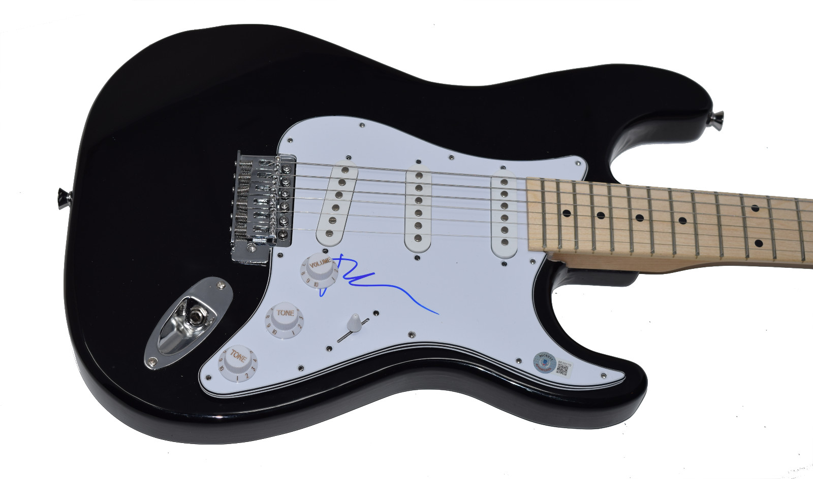 Tre Cool Signed Autographed Electric Guitar Green Day Beckett COA