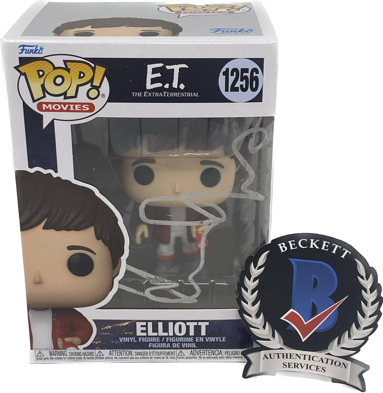 Henry Thomas Signed Elliott E.T. the Extra-Terrestrial Funko Pop Beckett COA