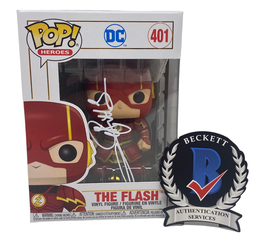 Andy Muschietti Signed Autographed The Flash #401 Funko Pop Director Beckett COA