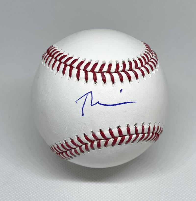 TOBEY MAGUIRE SIGNED AUTOGRAPH OMLB BASEBALL BALL SPIDER-MAN NO WAY HOME JSA COA