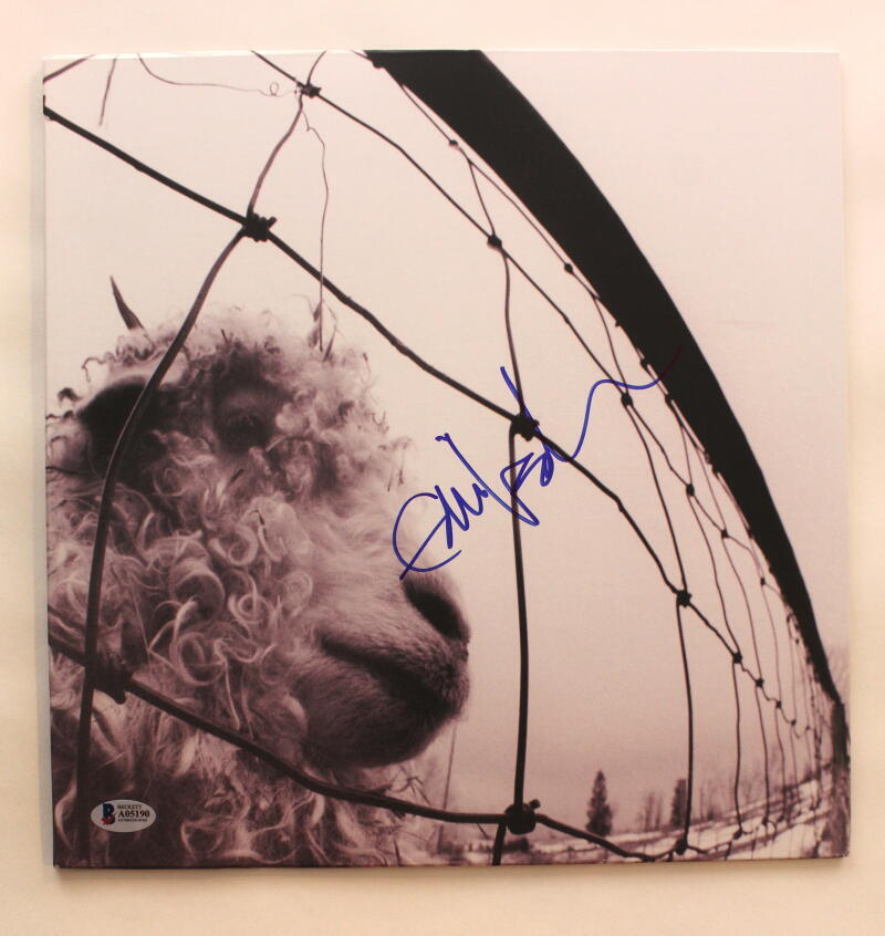 EDDIE VEDDER SIGNED AUTOGRAPH ALBUM VINYL RECORD - VS PERAL JAM RARE BECKETT COA