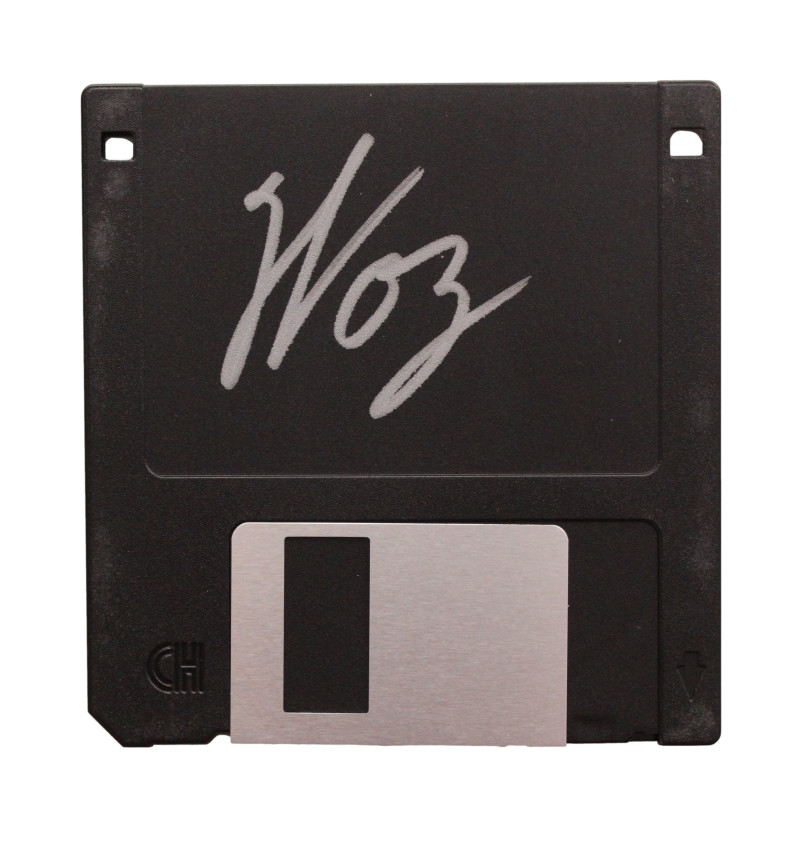 STEVE WOZNIAK WOZ SIGNED AUTOGRAPH 3.5