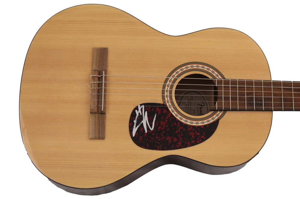 JACKSON RATHBONE SIGNED AUTOGRAPH FENDER ACOUSTIC GUITAR - 100 MONKEYS, TWILIGHT